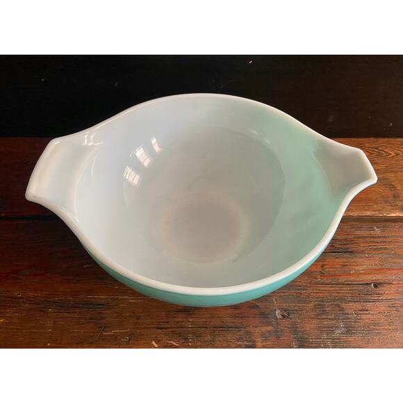 Vintage PYREX #444 Amish Butterprint Cinderella 4qt Mixing Bowl - Picture 3 of 11